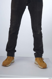 Nigel black jeans brown workers shoes calf casual dressed 0001.jpg